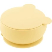 Resim Oioi Silikon Kapaklı Kase Mellow Yellow 