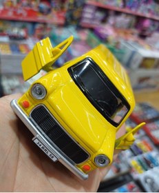 Resim OYUNCAKSAHİLİ Mark 1 Transit 1969 Tarzı Minibüs Nostalji Model Metal Kapı Açılır ışık Ses Koleksiyon Model 