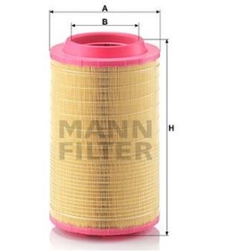 Resim MANN C258606 Hava Filtresi Iveco Eurocargo I 91-03 . Eurocargo II 03-08 