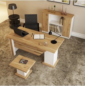 Resim Kalender Dekor Ophira-1-4 Ofis Büro Masası Takımı 