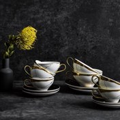 Resim Jumbo Marble 2'li Çay Fincan Takımı 