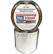 Resim Bitüself Gofrajlı Oto Yalıtım Bandı 15cmX10m Ziftli Bitüm Bant 