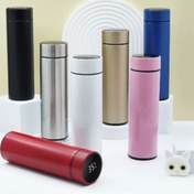 Resim Sıcaklık Göstergeli Dijital Termos 500 ml 