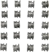 Resim Suntek 20 Adet Alüminyum Giyotin Kafa Kuşgözü Kollu 25 