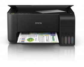 Resim EPSON L3110 TANKLI YAZICI + TARAYICI + FOTOKOPİ 