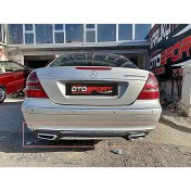 Resim OtoSport Mercedes W211 Difüzör - Plastik 