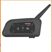 Resim V6 Plus Motorsiklet Kaskı Intercom Su Geçirmez 1200 M 