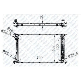 Resim Motor Su Radyatoru Audi A4 A5 Q5 2008- Otomatik 504611559 