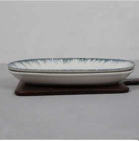 Resim Güral Porselen - Antares 2 Parça 29 Cm Bone Kayık Tabak 