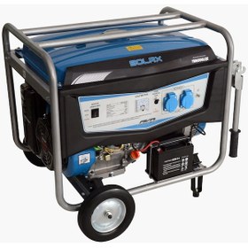 Resim Solax YM6500LQE Marşlı Monofaze 6,5 KVA Benzinli Jeneratör 