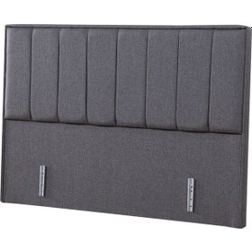 Resim Kilim Mobilya Gold Therapy Başlık ( Baza Ve Yatak Dahil Değildir ) 140'lık Antrasit 