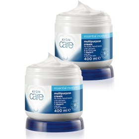 Resim Avon Care Gliserin ve Badem Sütü İçeren Nemlendirici El Yüz ve Vücut Kremi 2 x 400 ML 