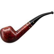 Resim Şahin Sarı Yıldız 131 9mm. Filtreli Ebonit Saplı Pipo (237150) 