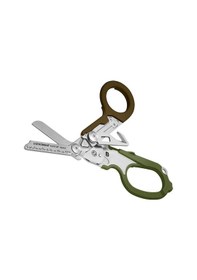 Resim Leatherman Kamp Raptor Rescue Woodland Çok Amaçlı Makas Yeşil 