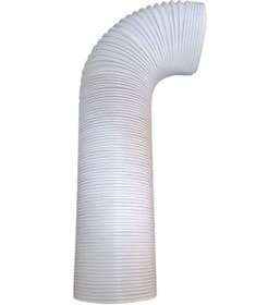 Resim sp süpürge pazarı Universal Mobil Klima Sıcak Hava Tahliye Hortumu Ağız Çapı 13 Cm, Uzunluk 135 Cm Egzoz Borusu 