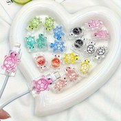 Resim Sevimli Karikatür Yüksek Kaliteli Kaplumbağa Kablo Koruyucu, Dayanıklı ve Aşınmaya Dirençli - Apple Şarj Başlığı Tutacağı İçin Uygun, Renkli Tasarım, iPhone Şarj Aksesuarı, Sevimli Kaplumbağa Aksesuarları, Canlı Koruma Kılıfı, Eğlenceli Gadget Aksesuarı, Uzun Ömürlü Malzeme, Cihaz Severler İçin 