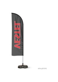 Resim Vestel Yelken Bayrak Siyah 