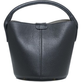 Resim Omuz Çantası Kadın Loana M Piumelli Milano Bag D28 Black Siyah 