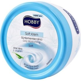 Resim Hobby Soft Aleo Vera Özlü Nemlendirici El ve Vücut Kremi 20 ML 