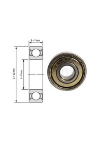 Resim 608 Zz Minyatür Rulman 8x22x7 468083193 - 10 Adet 