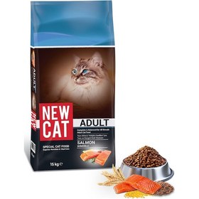 Resim Newcat Somonlu Yetişkin Kedi Maması 15 KG 