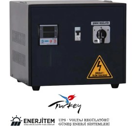 Resim Enerjitem Regülatör 3,5 Kva Monofaze Servo Kontrollü Voltaj Regülatörü, 3,5 Kva Regülatör 