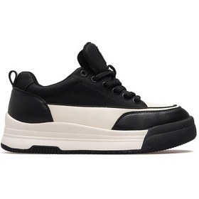 Resim Guja Kadın Deri Sneaker Bot 25k 25k301 Z Siyah Siyah 