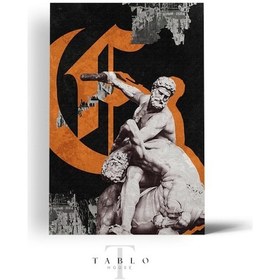 Resim Hercules Vintage Ahşap Tablo 8mm 