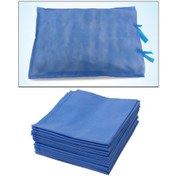 Resim Suntek 20'li Tek Kullanımlık Yastık Kılıfı Mavi 16x24 Inç 