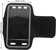 Resim UKCOCO Koşu İçin Telefon Kılıfı Su Geçirmez Neopren Malzeme Uyumlu Para Ve Anahtar Saklama Yeri Dış Mekan Spor Aktiviteleri 