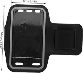 Resim UKCOCO Koşu İçin Telefon Kılıfı Su Geçirmez Neopren Malzeme Uyumlu Para Ve Anahtar Saklama Yeri Dış Mekan Spor Aktiviteleri 