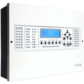 Resim Mavigard ML-4218 Gaz Alarm Santrali, 8 Bölge, 16 Röle Çıkışı 