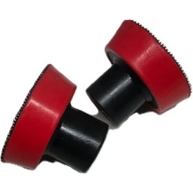 Resim Iron Chemical Mini Polisaj Makinesi Tabanı 50 mm - Cırtlı Detay Pasta Cila Tabanı, Profesyonel Mini Polisaj Backing Plate 