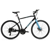 Resim Bisan Yeni Bisan TRX 8400 Altus 28 Jant 700c Siyah Trekking Bisikleti, 50 cm Alüminyum Kadro, 27 Vites 