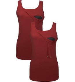 Resim Luvmabelly Myra1505 1505 Emzirme Atlet Seti-bordo Bordo 