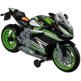 Resim TOYFEST Teamsterz Street Moverz Sesli ve Işıklı Motorsiklet 