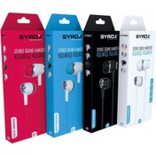Resim Genel Markalar Syrox K17 Uyumlu Stereo Kulakiçi Kulaklık - Mavi 