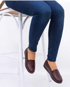 Resim Anne Ayakkabısı Tam Ortopedik Günlük Hakiki Deri Topuk Jelli Düz Taban Özel Bedenler 