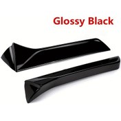 Resim Meridiangoods 2013-2021 Seat Leon İçin Glossy Siyah Karbon Fiber Arka Çatı Spoileri 