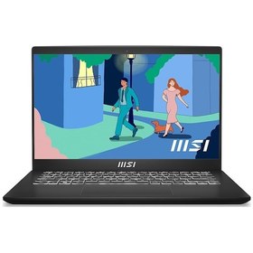 Resim MSI MODERN 14 C12MO-1039XTR i7-1255U 16 GB 512 GB SSD 14" Dos FHD Dizüstü Bilgisayar 