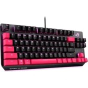 Resim Asus Rog Strix Scope Tkl Mekanik Oyun Klavyesi Rog Cherry Mx Red Switches Pembe 