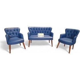 Resim Ahşap Ayaklı Deri Ofis Koltuğu Ve Kanepeleri Deri Ofis Koltuğu Büro Mobilyası Koltuk Takımı 