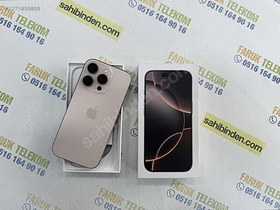 Resim Apple iPhone 16 Pro İkinci El TR | 128 GB | Çöl Titanyum 