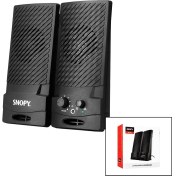 Resim Venüs Shopping Snopy SN-510 USB 2.0 Multimedya 1+1 Hoparlör Speaker Set 4W (4767) - FKU6030-6081 