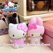 Resim Sanrio sevimli karakterler için çok fonksiyonlu depolama çantası - Hafif PVC, Kalem, Makyaj Fırçası ve Aksesuarlar için Karikatür Masaüstü Düzenleyici, İdeal Tatil Hediyesi, Hediye Ürünü | Eğlenceli Tasarım | Dayanıklı Düzenleyici, Masaüstü Depolama Düzenleyici 