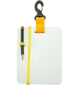 Resim Wezone Su Altında Yazı Yazabilen Dayanıklı Dalış Defteri - Siyah/sarı Seçenekli Sarı 