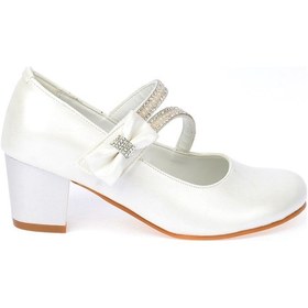 Resim Kiko Kids Kiko 750 Cilt Günlük Kız Çocuk 4 Cm Topuk Babet Ayakkabı 