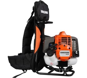 Resim Kawashima 3.1 Hp Profesyonel Motorlu Tırpan - Husqvarna 253 Muadili Güçlü Benzinli Yan Tırpan - 63CC Yüksek Performans Çalı ve Ot Biçme Makinesi 