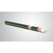 Resim Rg6-U6 Anten Kablosu Ccs Siyah 500 Mt'Lik Top 