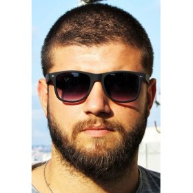 Resim Di Caprio Erkek Güneş Gözlüğü Çerçevesi Mat Gözlük BL1850E 